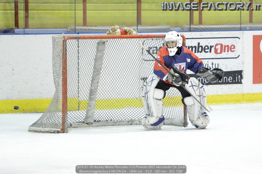 2015-01-18 Hockey Milano Rossoblu U12-Pinerolo 0837 Alessandro De Zordo